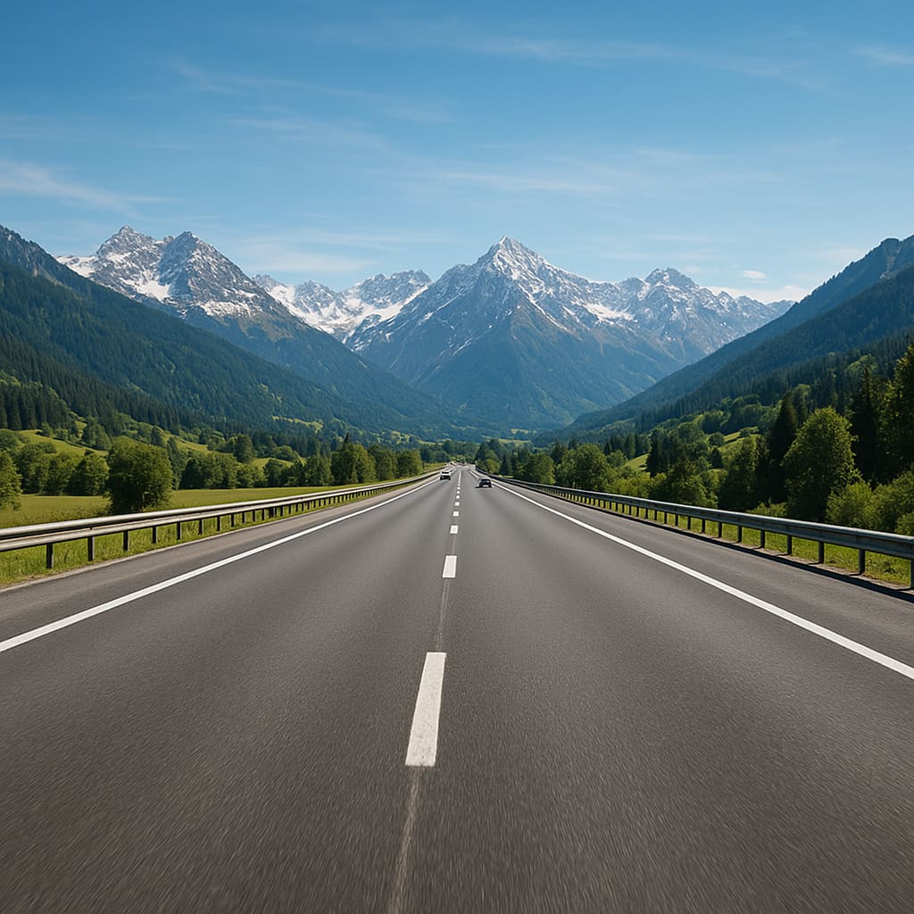 Highway in Austria